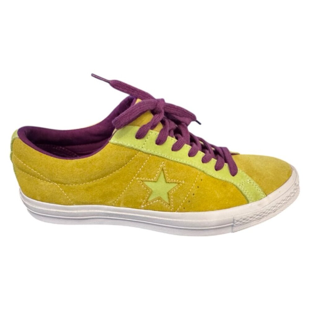 Ultra Rare/Discontinued/Vintage Style Converse One Star Ox Apple Green-Size 10.5